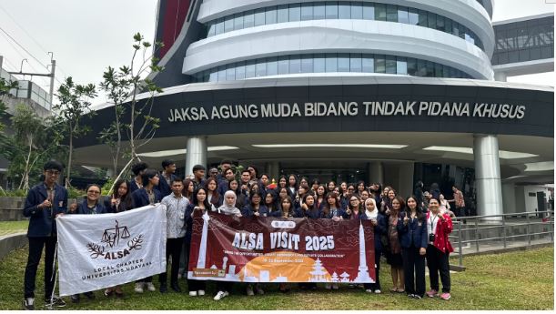 Company & Institute Visit ALSA LC Unud ke ABNR Counsellors at Law dan Kejaksaan Agung RI