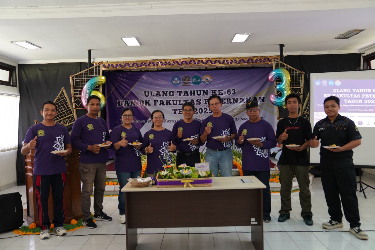 Fakultas Peternakan Unud Rayakan Puncak HUT ke-63 dan BK, Dorong Internasionalisasi dan Penguatan Sapi Bali