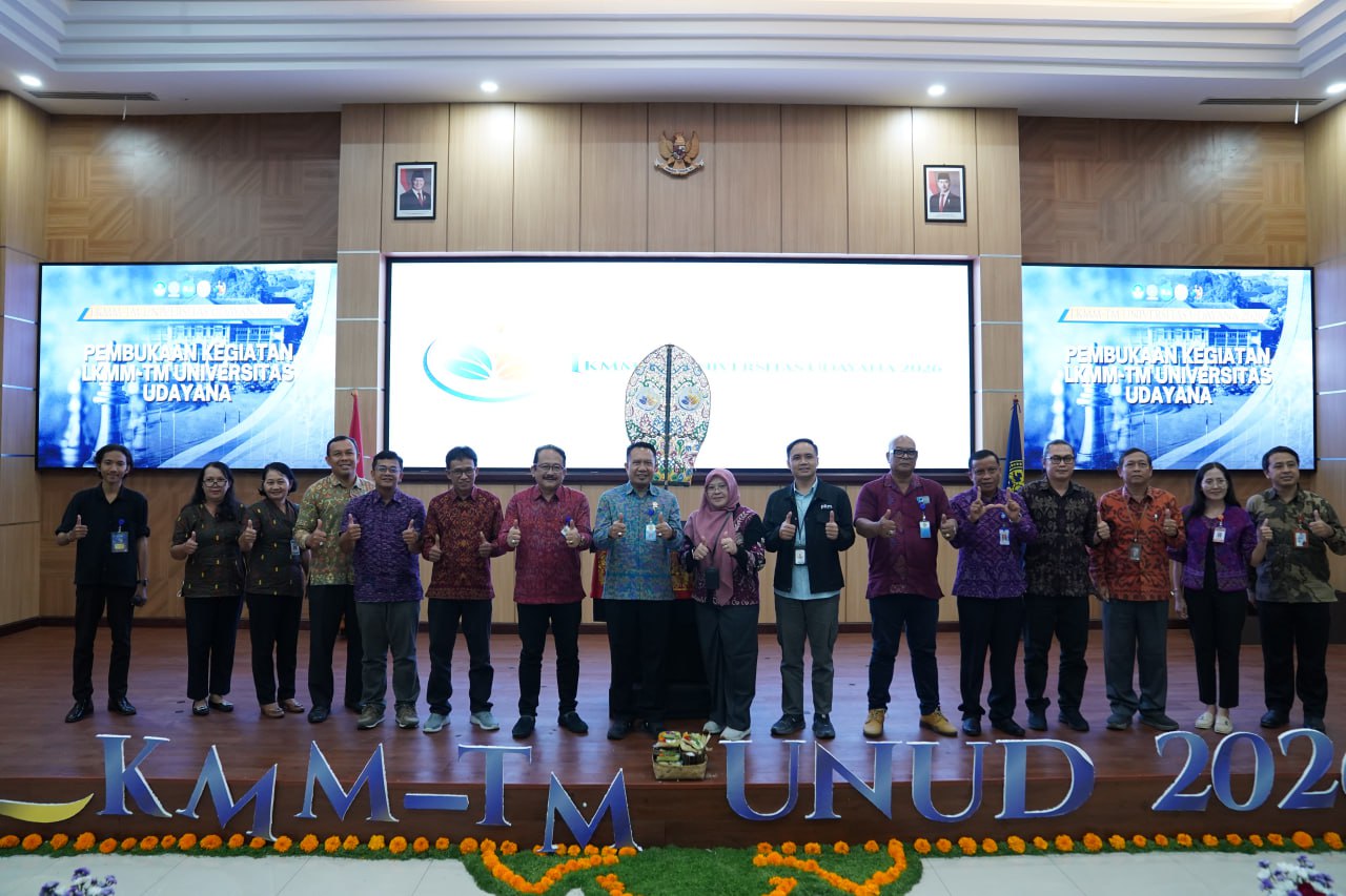 Unud Gelar LKMM-TM 2026, Siapkan Pemimpin Mahasiswa yang Tanguh dan Berkarakter