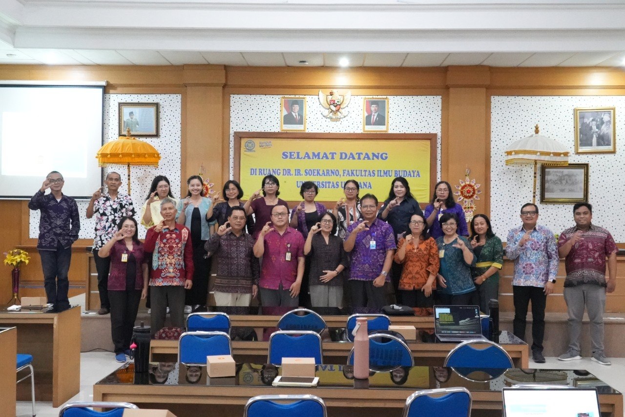 PPID Universitas Udayana Dukung Penguatan Keterbukaan Informasi di Fakultas Ilmu Budaya