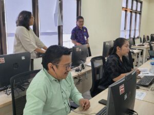 Unud Holds Online Computer-Based Written Examination (UTBK) for New Student Candidates for the Partnership Program
