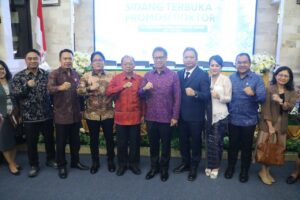 Menkes dan Gubernur Bali Hadiri Sidang Terbuka Promosi Doktor Ilmu Biomedis FK Unud