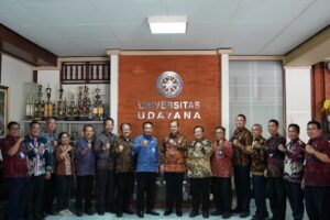 Rektor Unud Terima Audiensi Kepala BMKG, Bahas Kolaborasi Riset Mitigasi Bencana dan Pengembangan SDM
